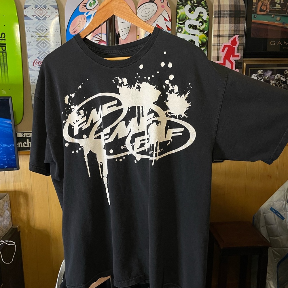 FMF Flying Machine Factory Men's T shirt Black sz XL